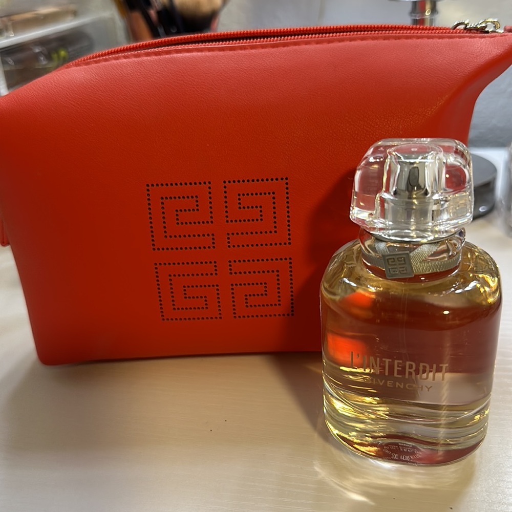 Givenchy Perfume and makeup pouch